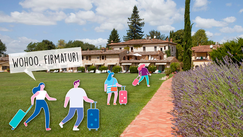 Reise med den tr�tte gjengen fra jobb?