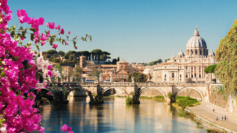 Roma til havet p� egen h�nd