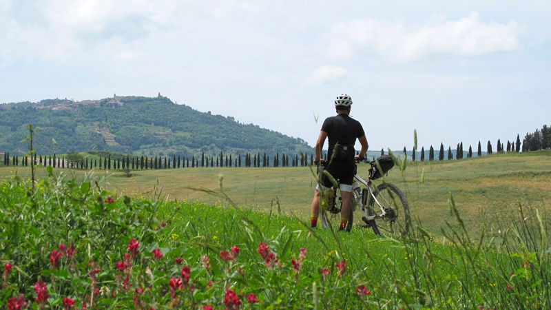 Sykkelweekend Toscana Montepulciano med guide