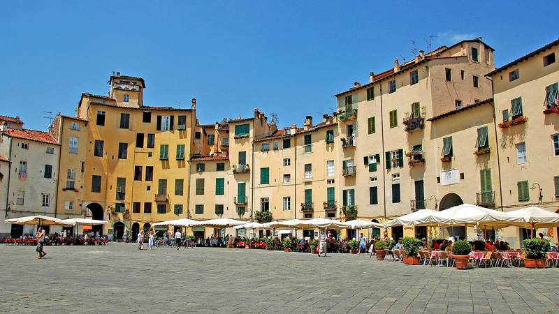 Via Francigena - Lucca til Siena p� egen h�nd